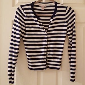 Banana Republic - Stripped Cardigan